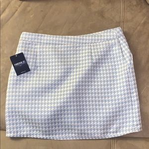 🐝Plaid zip up skirt size US 27 fit